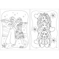 Foto ilustrativa Álbum Colorir Princesas 8 Folhas