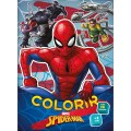Foto ilustrativa Album Colorir Spider-Man 8 Folhas