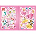 Foto ilustrativa Álbum de Atividades com Adesivos Cenário Mágico Princesas