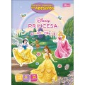 Foto ilustrativa Álbum de Atividades com Adesivos Cenário Mágico Princesas
