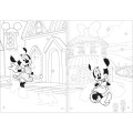 Foto ilustrativa Álbum de Atividades Vestir & Brincar Minnie 8 Folhas