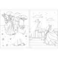Foto ilustrativa Álbum de Atividades Vestir & Brincar Princesas 8 Folhas