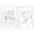 Foto ilustrativa Álbum para Colorir Jolie 8 Folhas