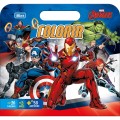 Foto ilustrativa Álbum para Colorir Maleta Avengers 8 folhas