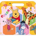 Foto ilustrativa Álbum para Colorir Maleta Pooh 8 Folhas