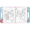 Foto ilustrativa Álbum para Colorir Maleta Princesas 8 Folhas