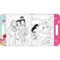 Foto ilustrativa Álbum para Colorir Maleta Princesas 8 Folhas