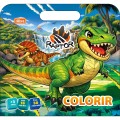 Foto ilustrativa Álbum para Colorir Maleta Raptor 8 Folhas