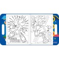 Foto ilustrativa Álbum para Colorir Maleta Sonic 8 Folhas	