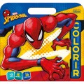 Foto ilustrativa Álbum para Colorir Maleta Spider-Man 8 Folhas