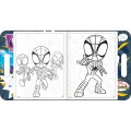 Foto ilustrativa Álbum para Colorir Maleta Spidey 8 Folhas
