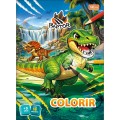 Foto ilustrativa Álbum para Colorir Raptor 8 Folhas