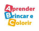 Logo da marca Aprender, Brincar e Colorir