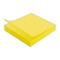 Foto ilustrativa Bloco Adesivo Tili Notes 76x76mm 100 folhas Amarelo Neon