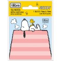 Foto ilustrativa Bloco Adesivo Tili Notes Snoopy 76X76MM 50 Folhas