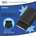 Foto ilustrativa Borracha Preta Média com Capa Plástica