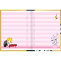 Foto ilustrativa Caderneta Costurada Capa Dura Tilicharm Snoopy 144 Folhas