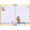 Foto ilustrativa Caderneta Costurada Capa Dura Tilicharm Snoopy 144 Folhas