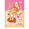 Foto ilustrativa Caderneta Costurada Petit Capyclub 96 Folhas