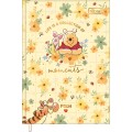 Foto ilustrativa Caderneta Costurada Petit Pooh 96 Folhas
