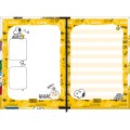 Foto ilustrativa Caderneta Costurada Petit Snoopy 96 Folhas