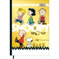 Foto ilustrativa Caderneta Costurada Petit Snoopy 96 Folhas