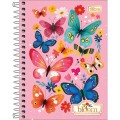 Foto ilustrativa Caderneta Espiral Capa Dura 1/8 Bloom 80 Folhas