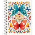 Foto ilustrativa Caderneta Espiral Capa Dura 1/8 Bloom 80 Folhas