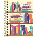 Foto ilustrativa Caderneta Espiral Capa Dura 1/8 Bookland 80 Folhas
