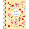 Foto ilustrativa Caderneta Espiral Capa Dura 1/8 Charme 80 Folhas