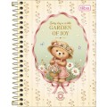 Foto ilustrativa Caderneta Espiral Capa Dura 1/8 Love Bears 80 Folhas