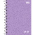 Foto ilustrativa Caderneta Espiral Capa Dura 1/8 Lunix 80 Folhas
