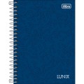 Foto ilustrativa Caderneta Espiral Capa Dura 1/8 Lunix 80 Folhas