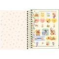 Foto ilustrativa Caderneta Espiral Capa Dura 1/8 Pooh 80 Folhas