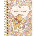 Foto ilustrativa Caderneta Espiral Capa Dura 1/8 Pooh 80 Folhas