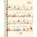 Foto ilustrativa Caderneta Espiral Capa Dura 1/8 Pooh 80 Folhas
