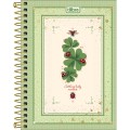 Foto ilustrativa Caderneta Espiral Capa Dura 1/8 Scarlet 80 Folhas
