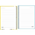 Foto ilustrativa Caderneta Espiral Capa Dura 1/8 Snoopy 80 Folhas