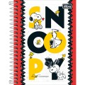 Foto ilustrativa Caderneta Espiral Capa Dura 1/8 Snoopy 80 Folhas