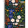Foto ilustrativa Caderneta Espiral Capa Dura 1/8 Zoom+ Feminino 96 Folhas