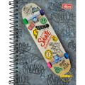 Foto ilustrativa Caderneta Espiral Capa Dura 1/8 Zoom+ Masculino 96 Folhas