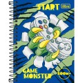 Foto ilustrativa Caderneta Espiral Capa Dura 1/8 Zoom+ Masculino 96 Folhas