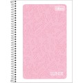 Foto ilustrativa Caderneta Espiral Capa Flexível 1/8 Lunix 48 Folhas