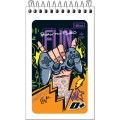 Foto ilustrativa Caderneta Espiral Capa Flexível D+ 60 Folhas