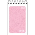 Foto ilustrativa Caderneta Espiral Capa Flexível Lunix 60 Folhas