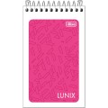 Foto ilustrativa Caderneta Espiral Capa Flexível Lunix 60 Folhas