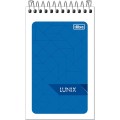 Foto ilustrativa Caderneta Espiral Capa Flexível Lunix 60 Folhas