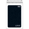 Foto ilustrativa Caderneta Espiral Capa Flexível Lunix 60 Folhas