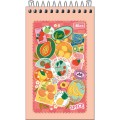 Foto ilustrativa Caderneta Espiral Capa Flexível Spice 60 Folhas