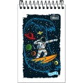 Foto ilustrativa Caderneta Espiral Capa Flexível Spice Masculino 60 Folhas